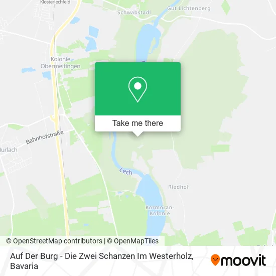 Карта Auf Der Burg - Die Zwei Schanzen Im Westerholz