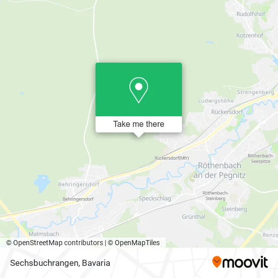 Карта Sechsbuchrangen