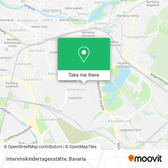 Карта Interimskindertagesstätte