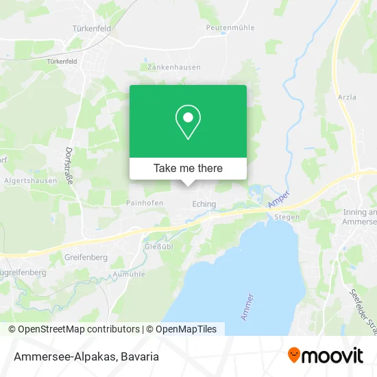Карта Ammersee-Alpakas