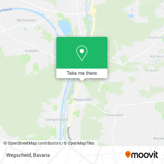 Карта Wegscheid