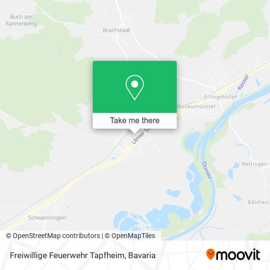 Freiwillige Feuerwehr Tapfheim map
