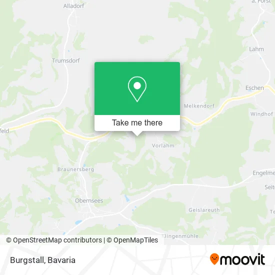 Карта Burgstall