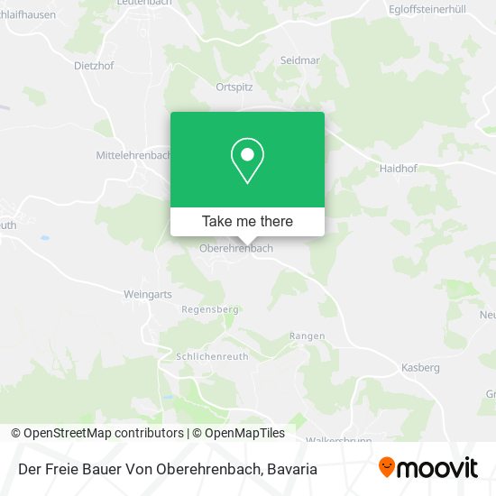 Der Freie Bauer Von Oberehrenbach map