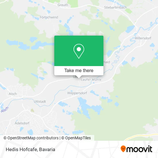 Карта Hedis Hofcafe