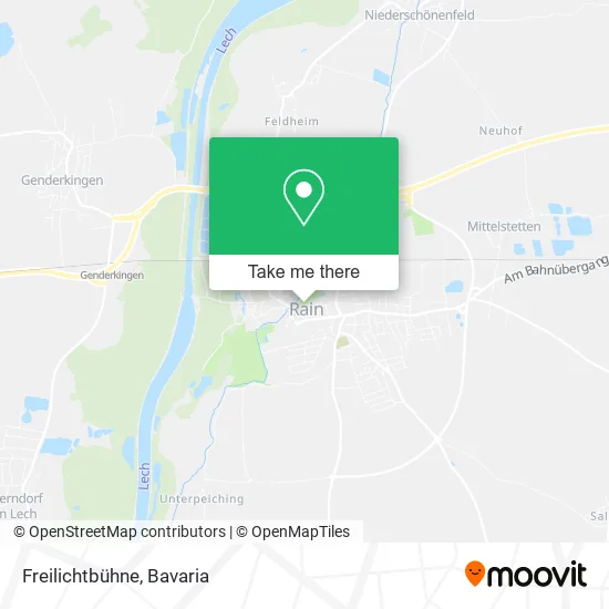 Карта Freilichtbühne