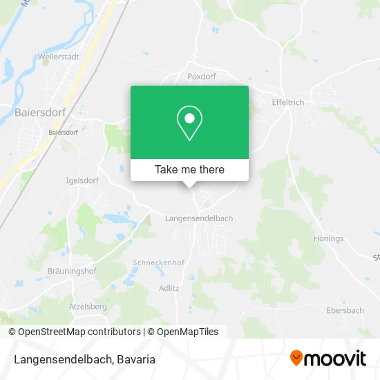 Карта Langensendelbach
