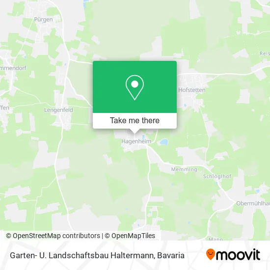 Карта Garten- U. Landschaftsbau Haltermann