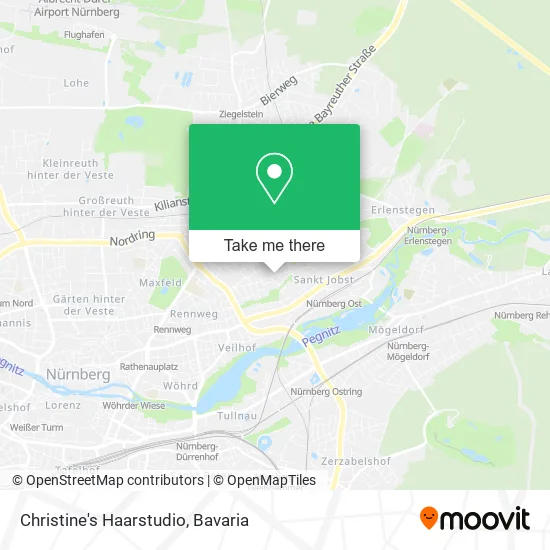 Карта Christine's Haarstudio