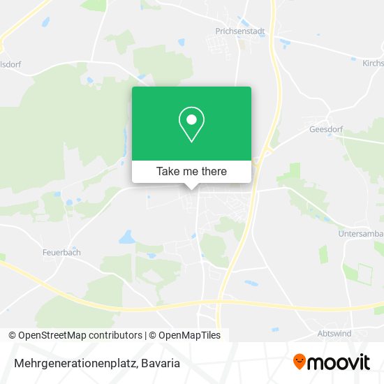 Карта Mehrgenerationenplatz