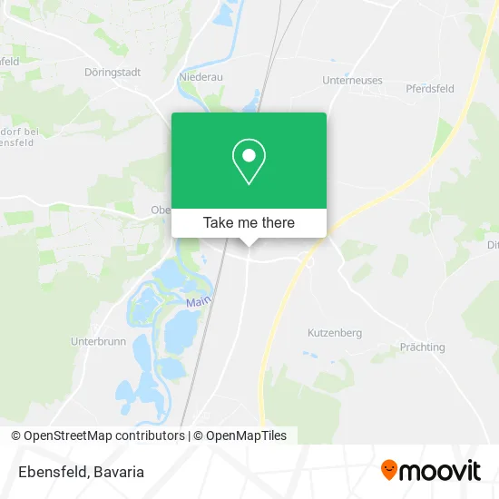 Карта Ebensfeld