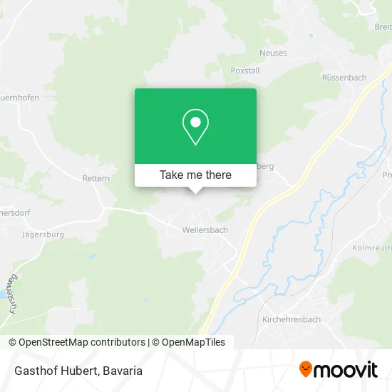 Карта Gasthof Hubert