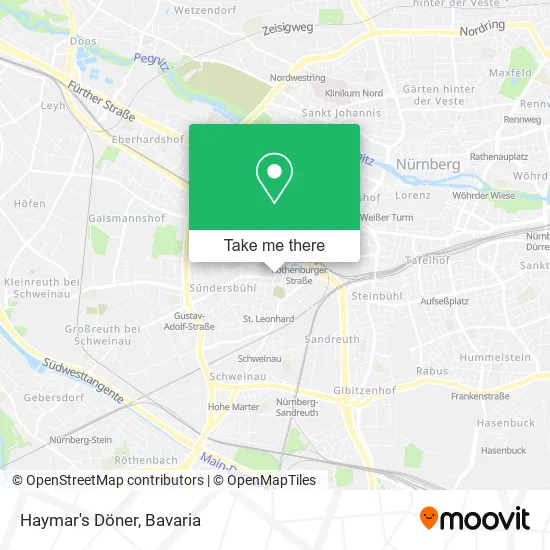 Карта Haymar's Döner