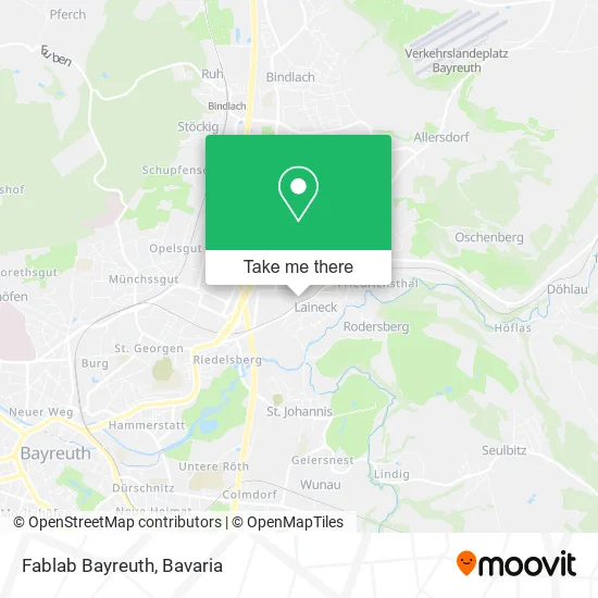 Карта Fablab Bayreuth