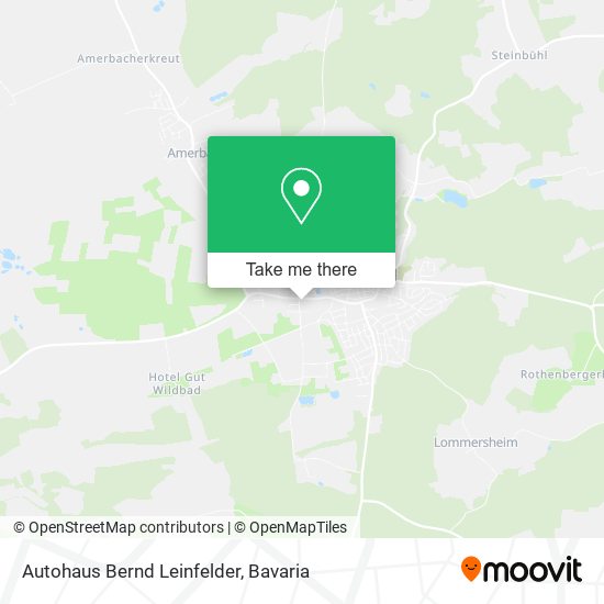Autohaus Bernd Leinfelder map