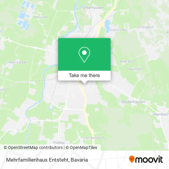 Карта Mehrfamilienhaus Entsteht