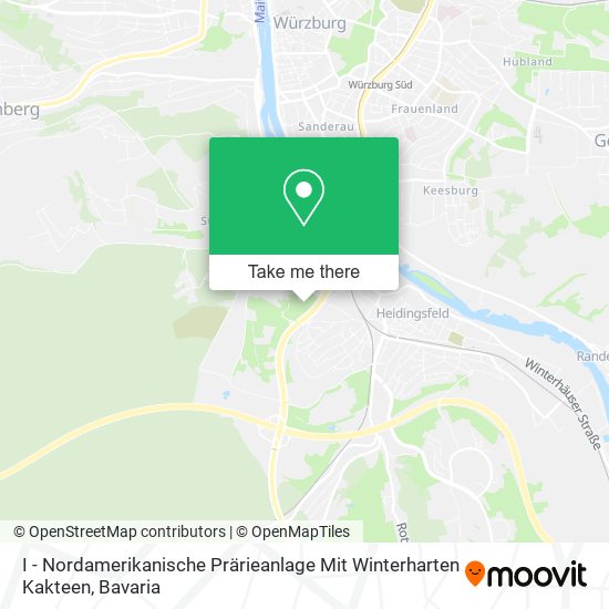 I - Nordamerikanische Prärieanlage Mit Winterharten Kakteen map