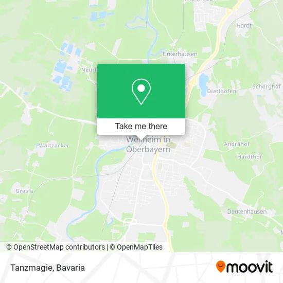 Карта Tanzmagie