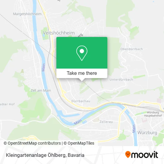 Карта Kleingartenanlage Öhlberg