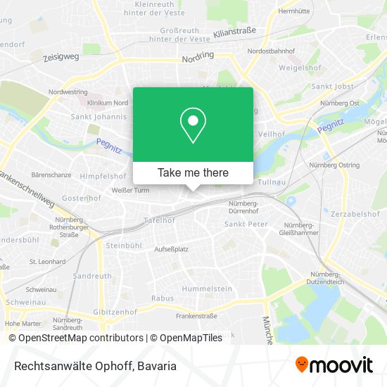 Rechtsanwälte Ophoff map