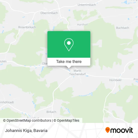 Карта Johannis Kiga