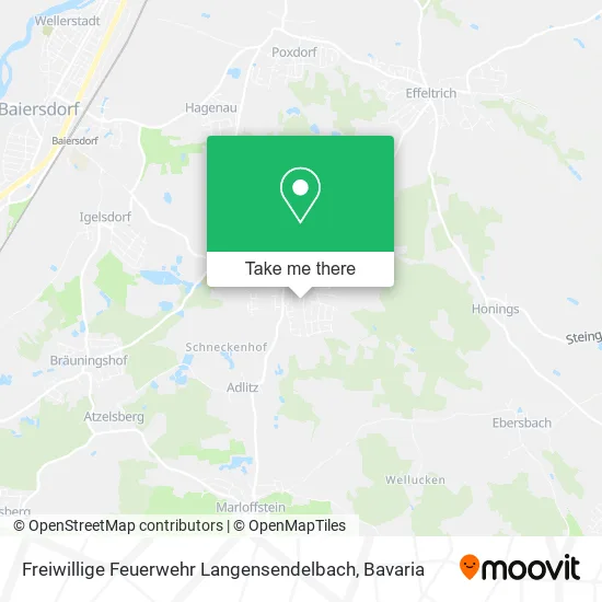 Freiwillige Feuerwehr Langensendelbach map