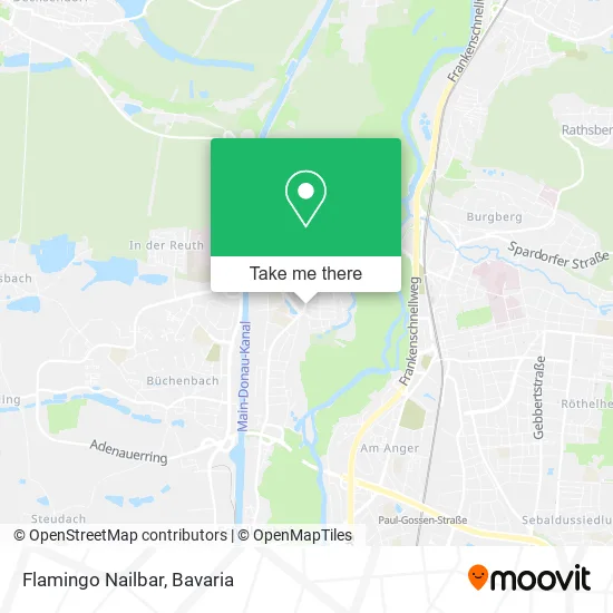 Карта Flamingo Nailbar