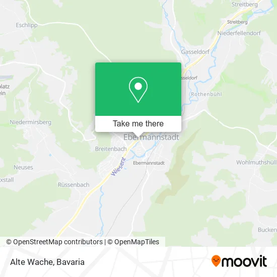 Карта Alte Wache