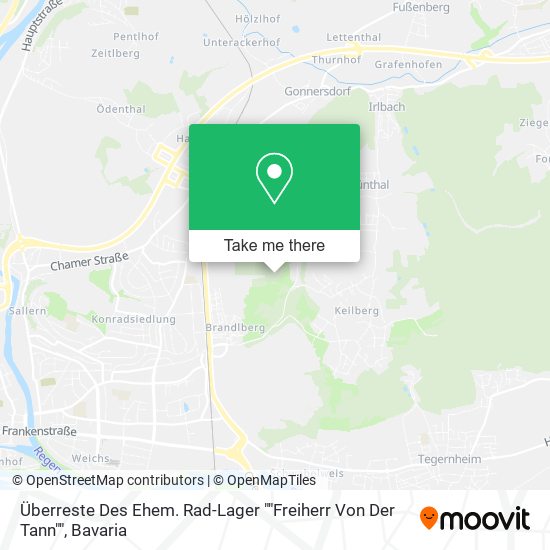 Überreste Des Ehem. Rad-Lager ""Freiherr Von Der Tann"" map
