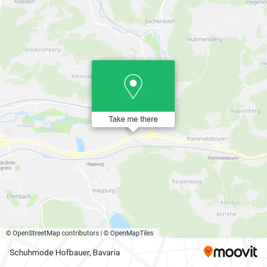 Карта Schuhmode Hofbauer