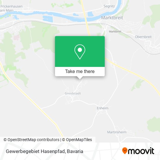 Gewerbegebiet Hasenpfad map