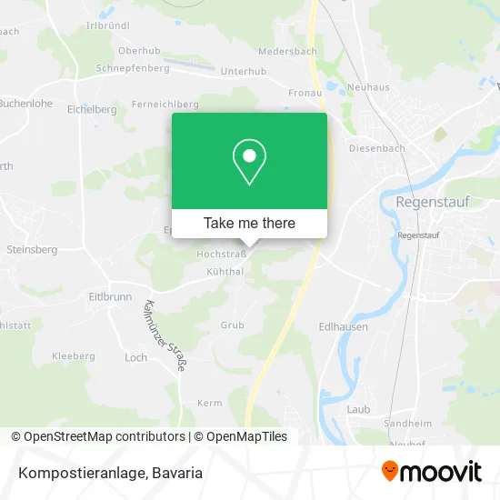 Карта Kompostieranlage