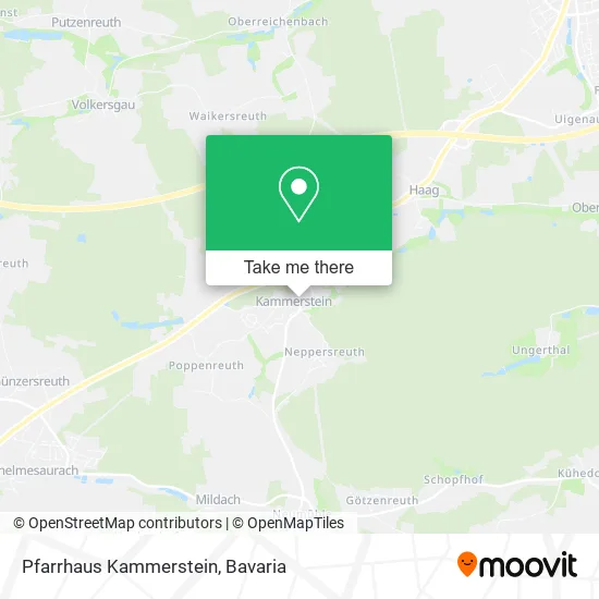 Карта Pfarrhaus Kammerstein