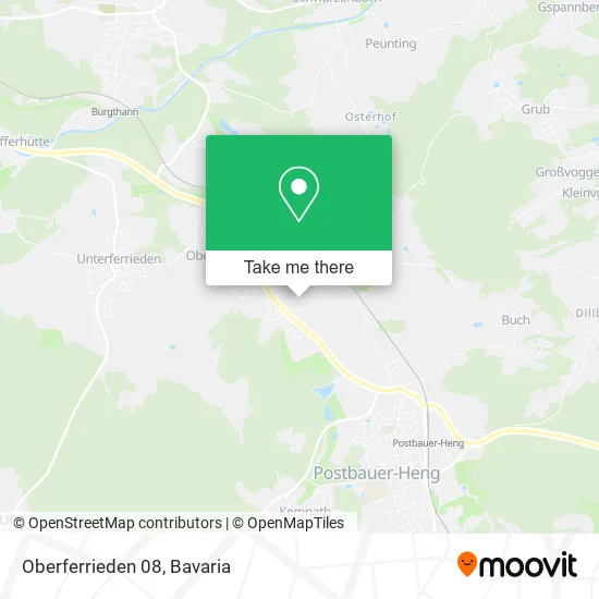 Карта Oberferrieden 08