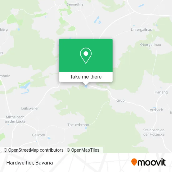 Карта Hardweiher