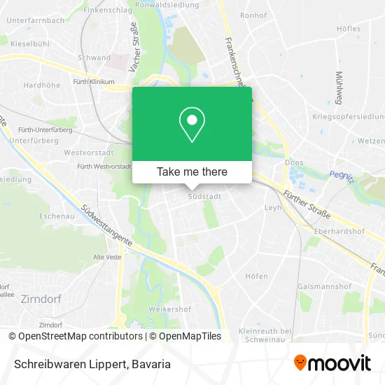 Карта Schreibwaren Lippert