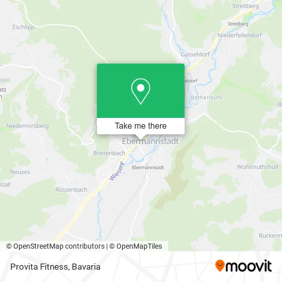 Карта Provita Fitness