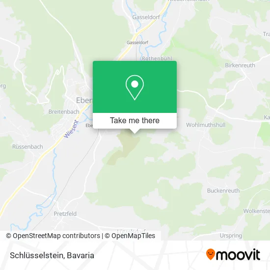 Карта Schlüsselstein