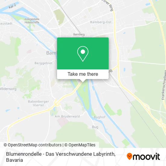 Карта Blumenrondelle - Das Verschwundene Labyrinth