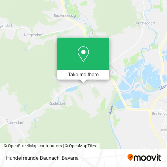 Карта Hundefreunde Baunach