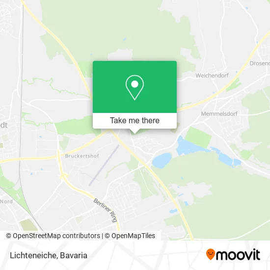 Карта Lichteneiche