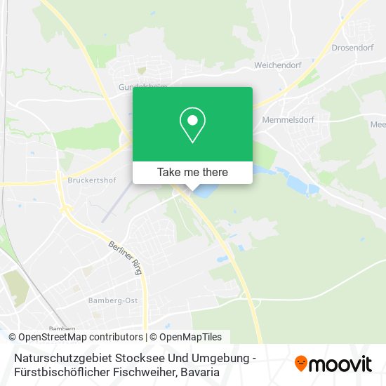 Naturschutzgebiet Stocksee Und Umgebung - Fürstbischöflicher Fischweiher map