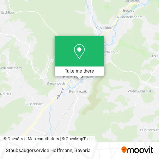 Карта Staubsaugerservice Hoffmann