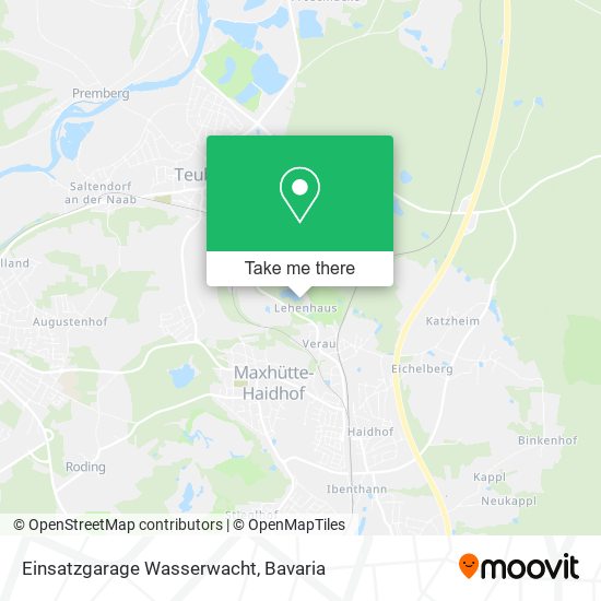Einsatzgarage Wasserwacht map