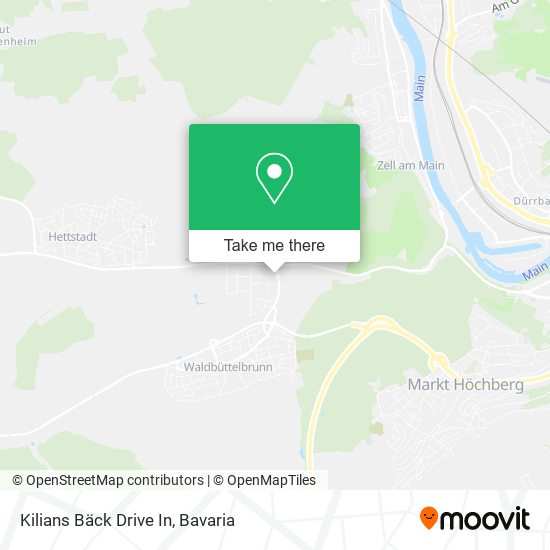 Карта Kilians Bäck Drive In