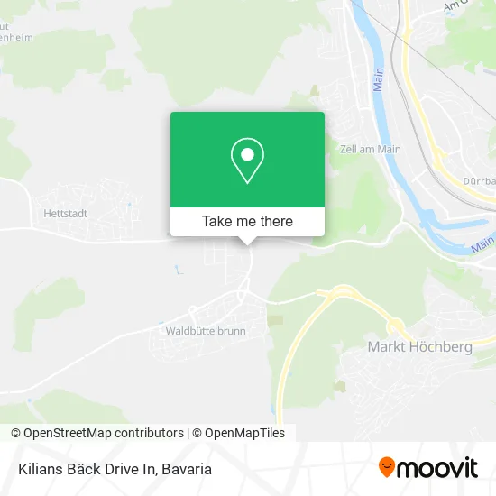 Карта Kilians Bäck Drive In