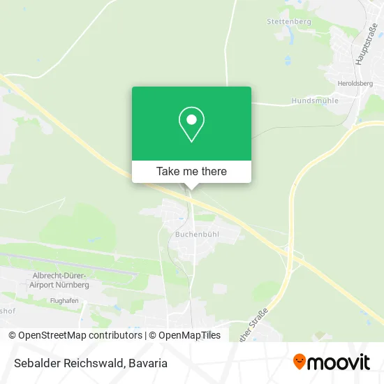 Карта Sebalder Reichswald