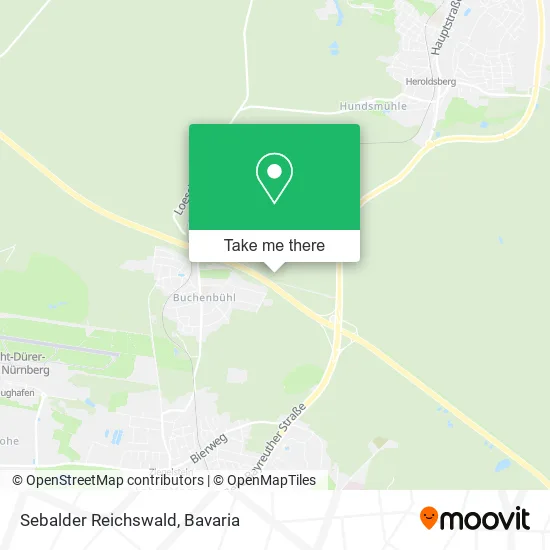 Карта Sebalder Reichswald