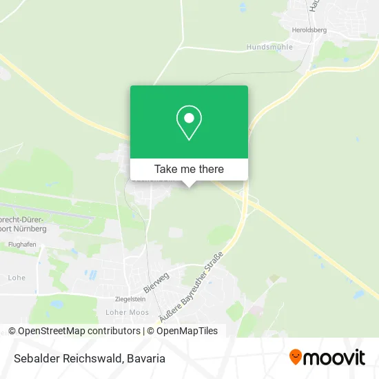 Карта Sebalder Reichswald