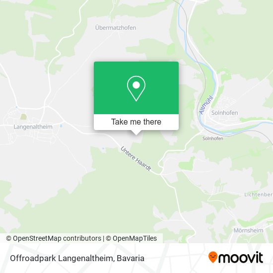 Offroadpark Langenaltheim map